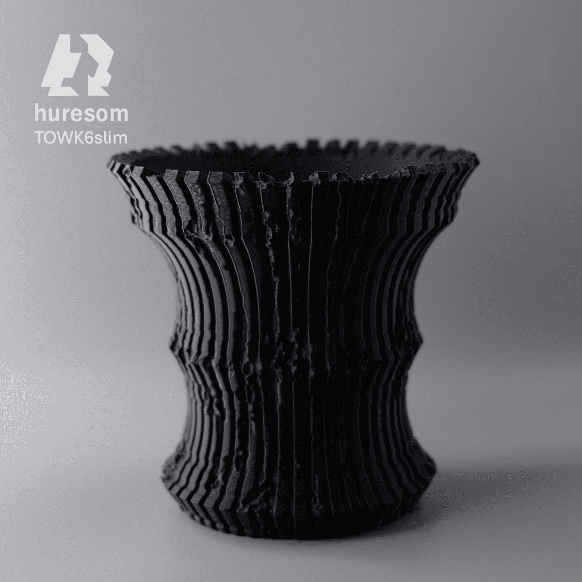 TOWK6 slim huresom(ヒューレゾウム)3Dプリンター鉢