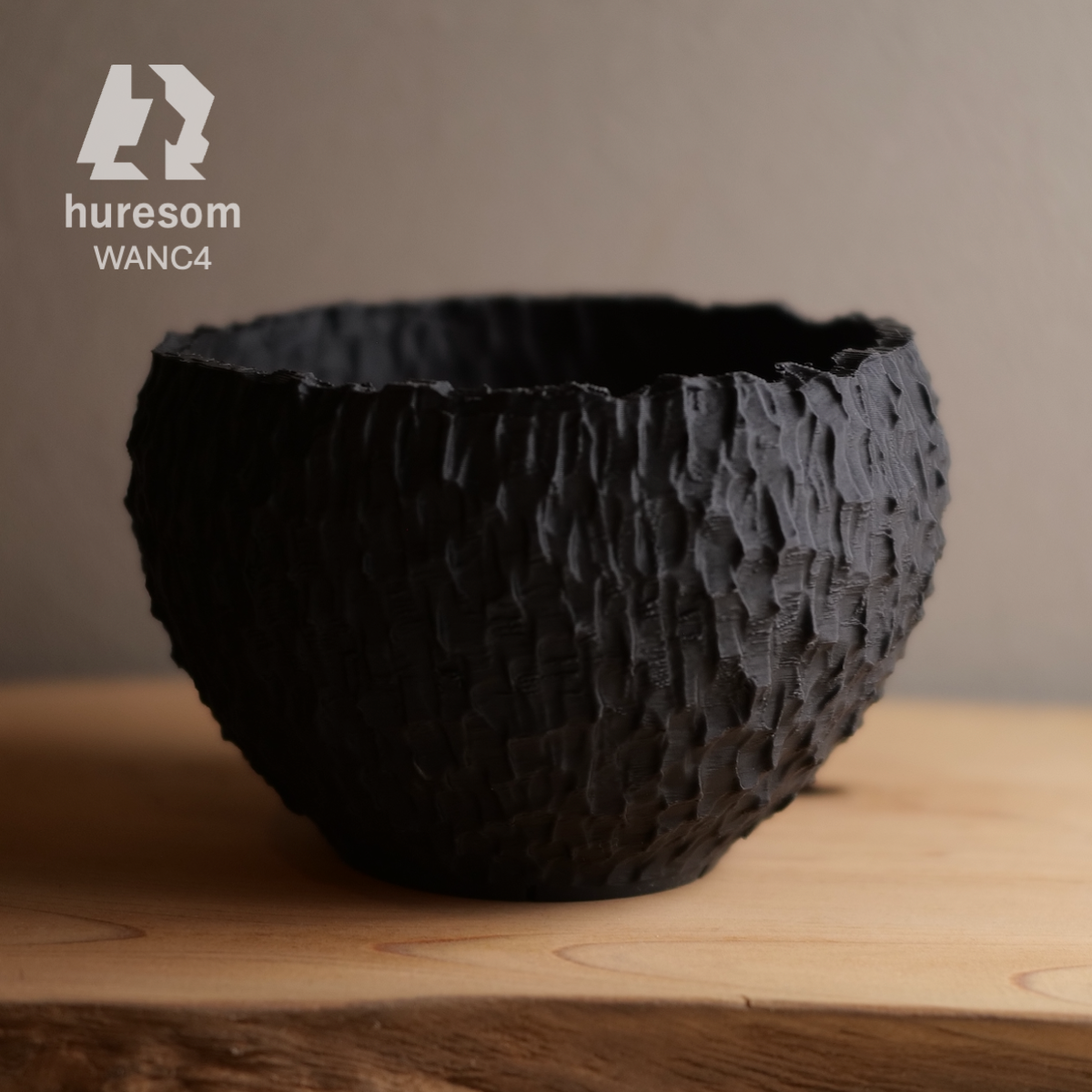 WANC4 huresom(ヒューレゾウム)3Dプリンター鉢