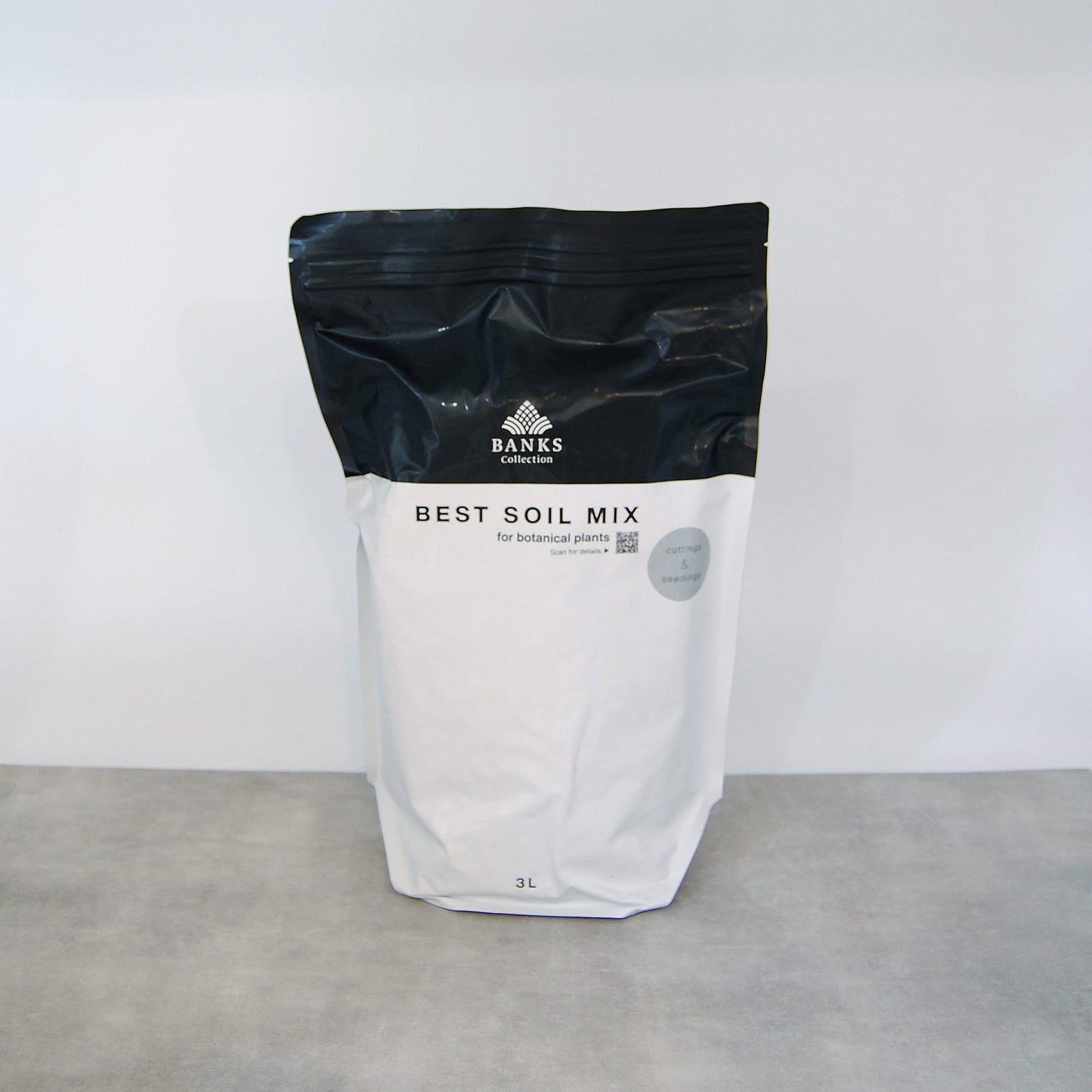 【細粒】Best Soil Mix 挿木・播種用3L(ベストソイルミックス細粒) BANKSコレクション