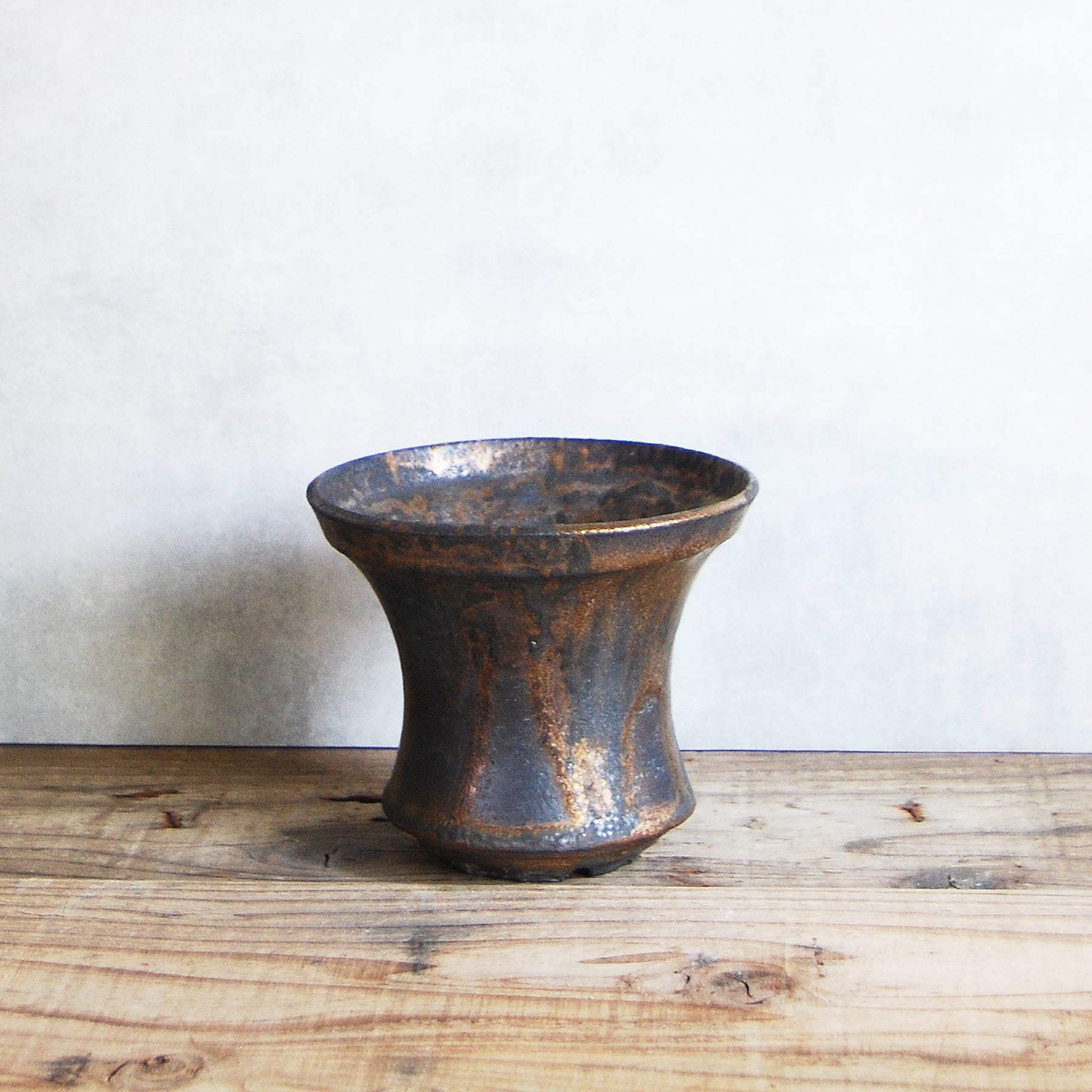 深大鉢金彩 金彩植木鉢063 大信陶器 – linkplants -リンクプランツ-