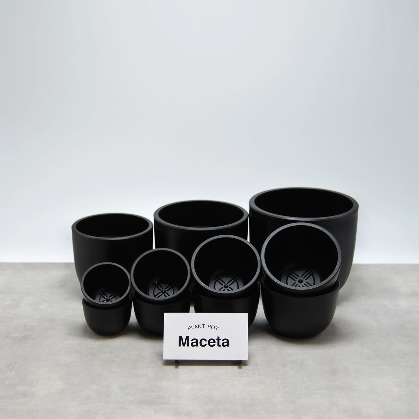 Plastic Pot「BasicLow」Size6 Maceta(マセタ)プラ鉢