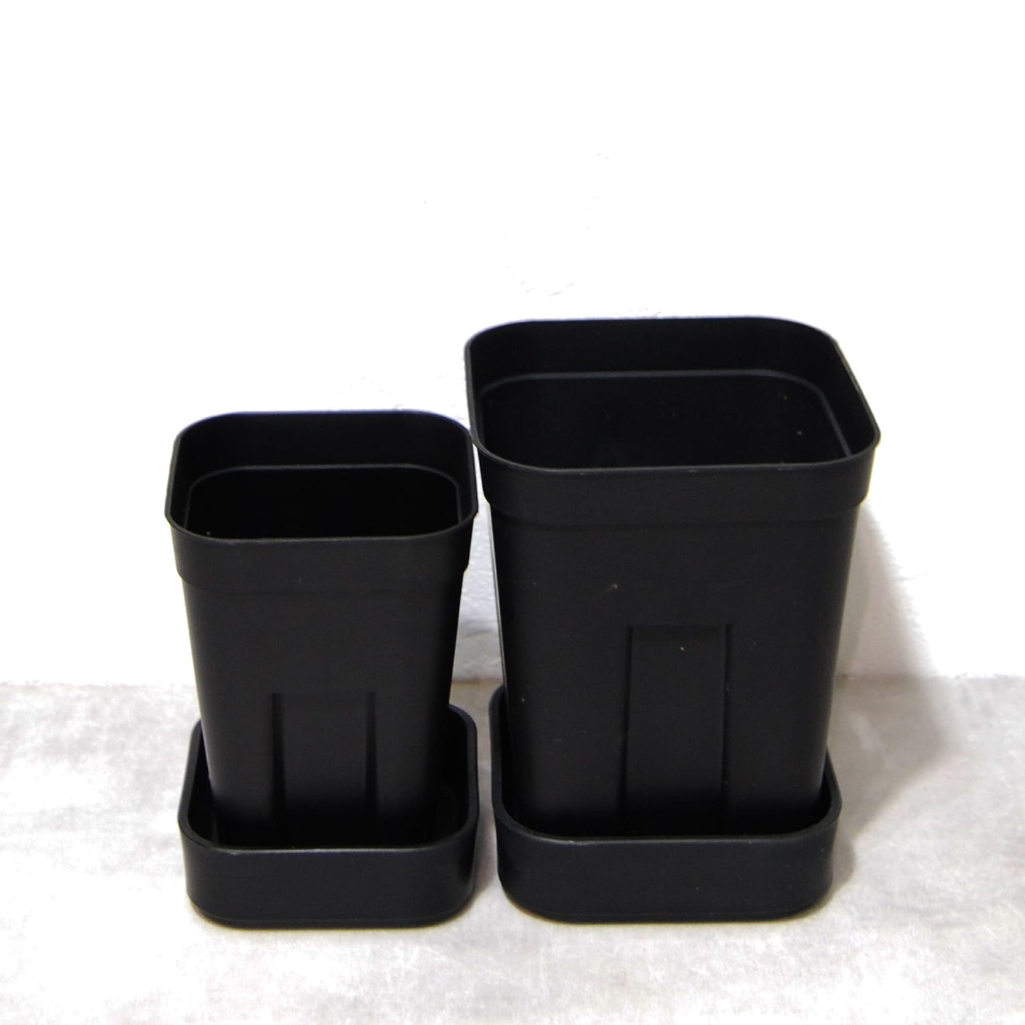 プレステラプレート 90 黒(受け皿) 日本ポリ鉢販売