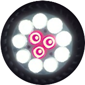 Plants NEXLIGHT -プランツネクスライト- GROW YOUR GREEN LED 白・黒