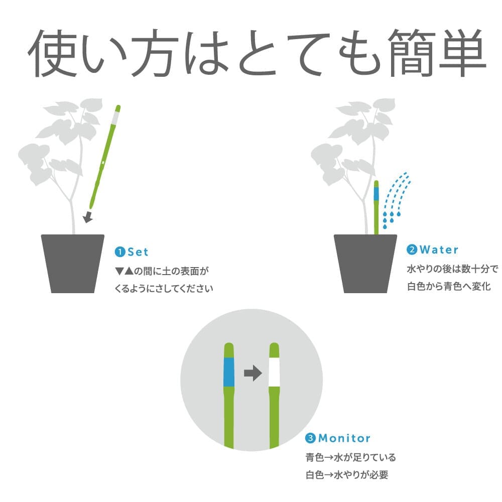 サスティー シングルパック(水やりチェッカー)