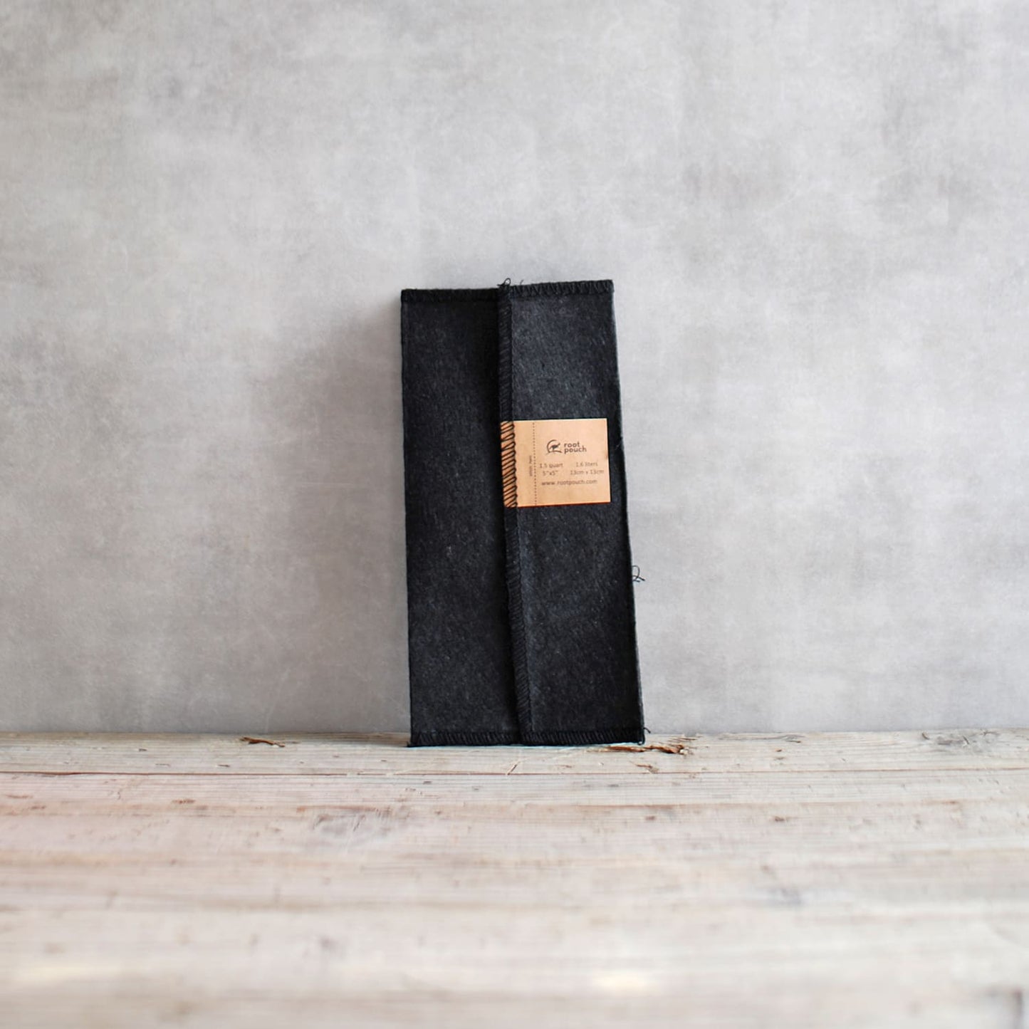 ルーツポーチ(root pouch)育苗用ポット 1.5QT(Thin Black Line)