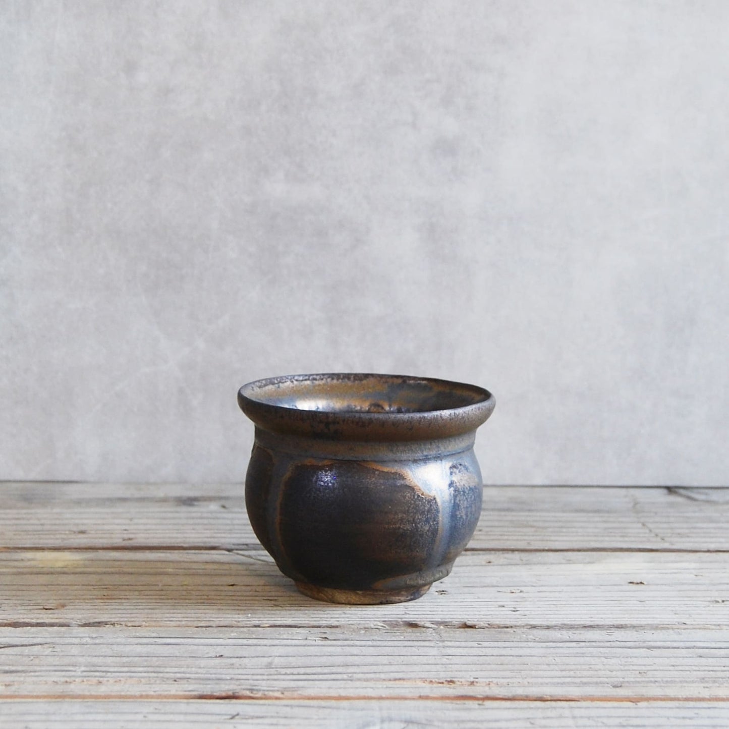 金彩植木鉢030 大信陶器