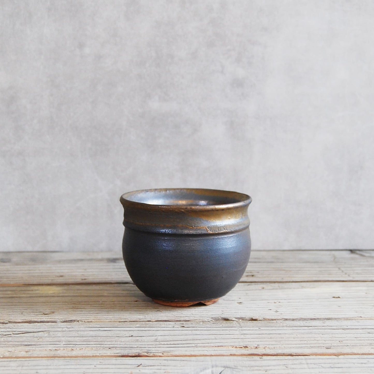 金彩植木鉢026 大信陶器