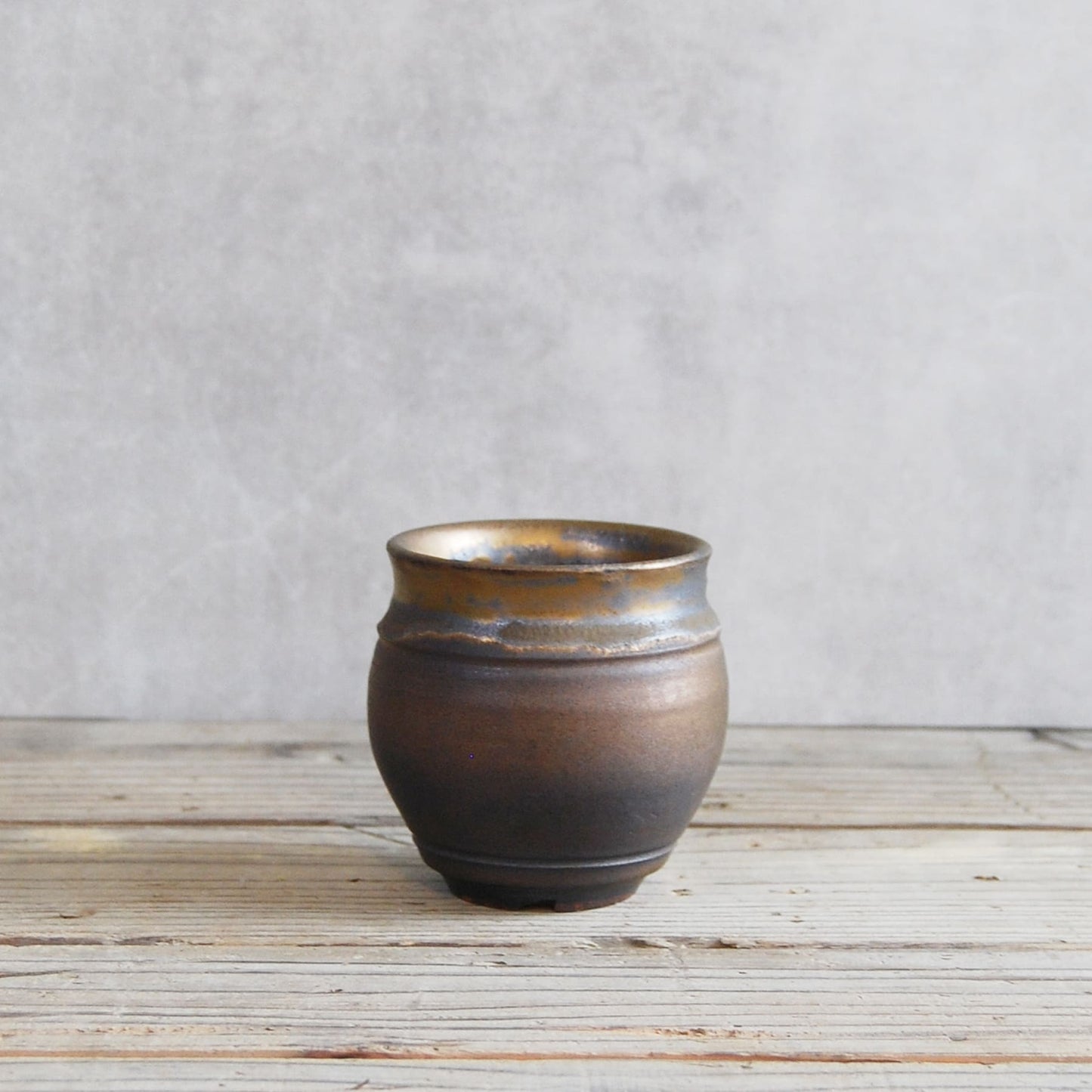 金彩植木鉢032 大信陶器