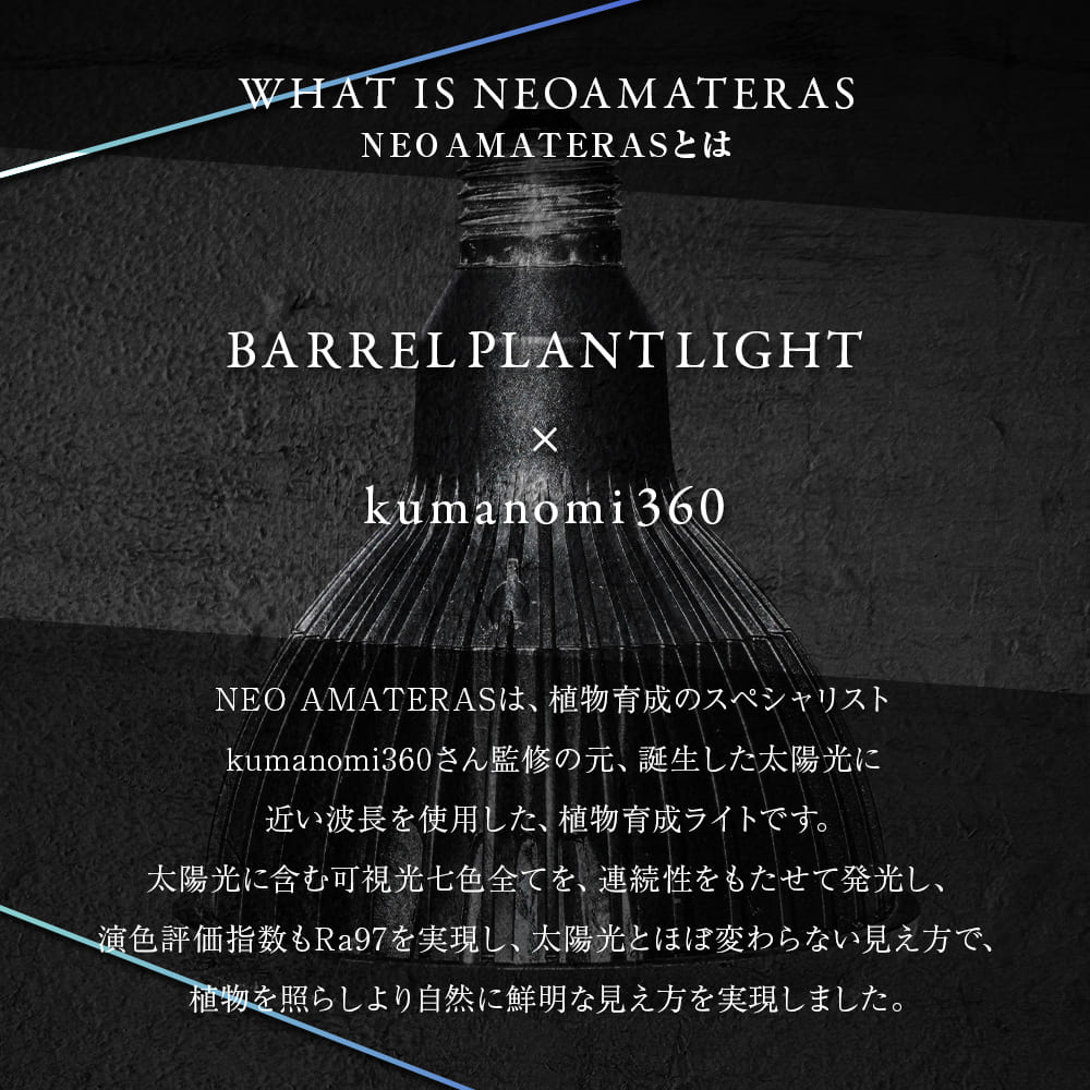 NEO AMATERAS LED 20W（ネオ アマテラスLED 20W）植物育成ライト – linkplants -リンクプランツ-