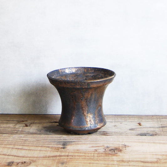 金彩植木鉢063　大信陶器