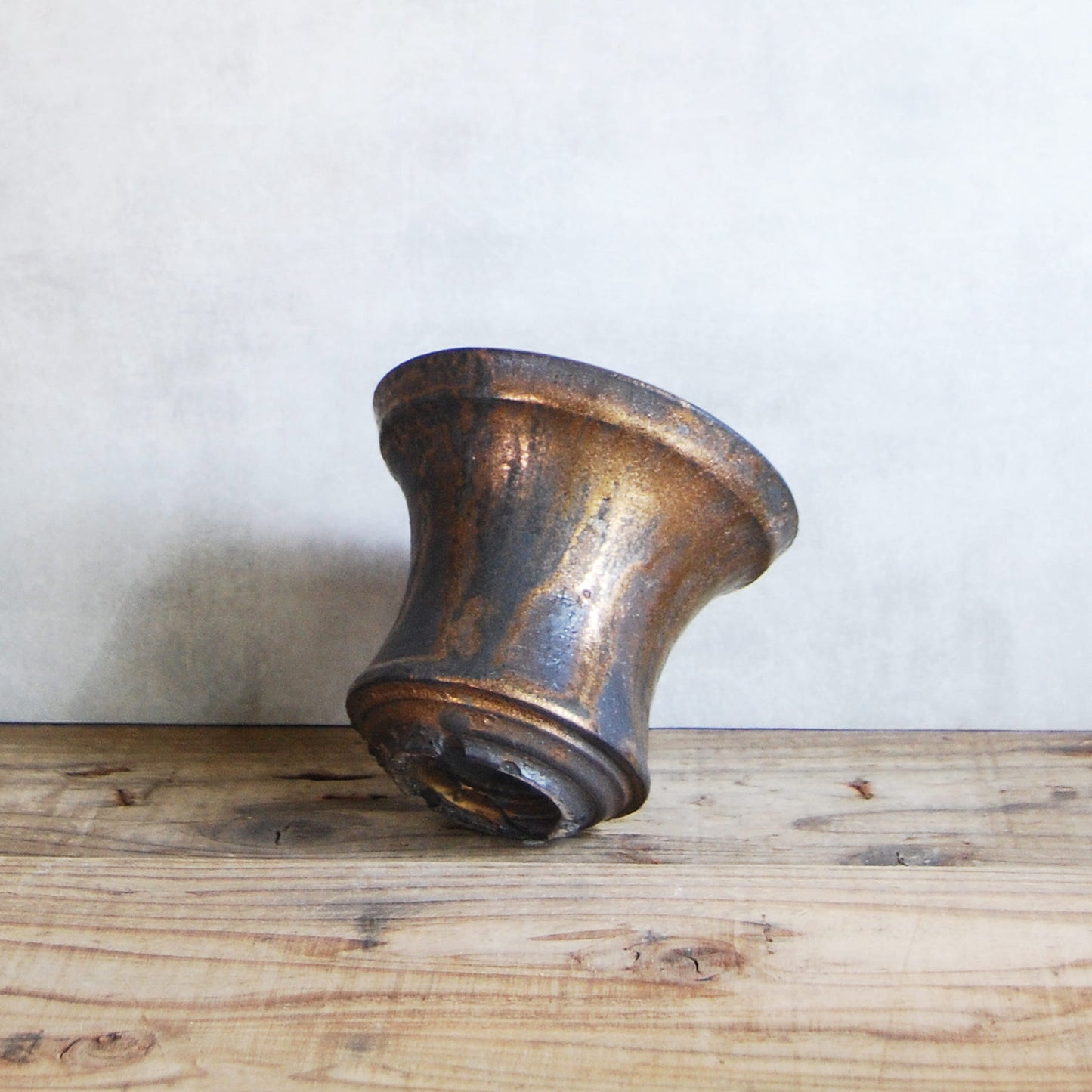 金彩植木鉢063　大信陶器