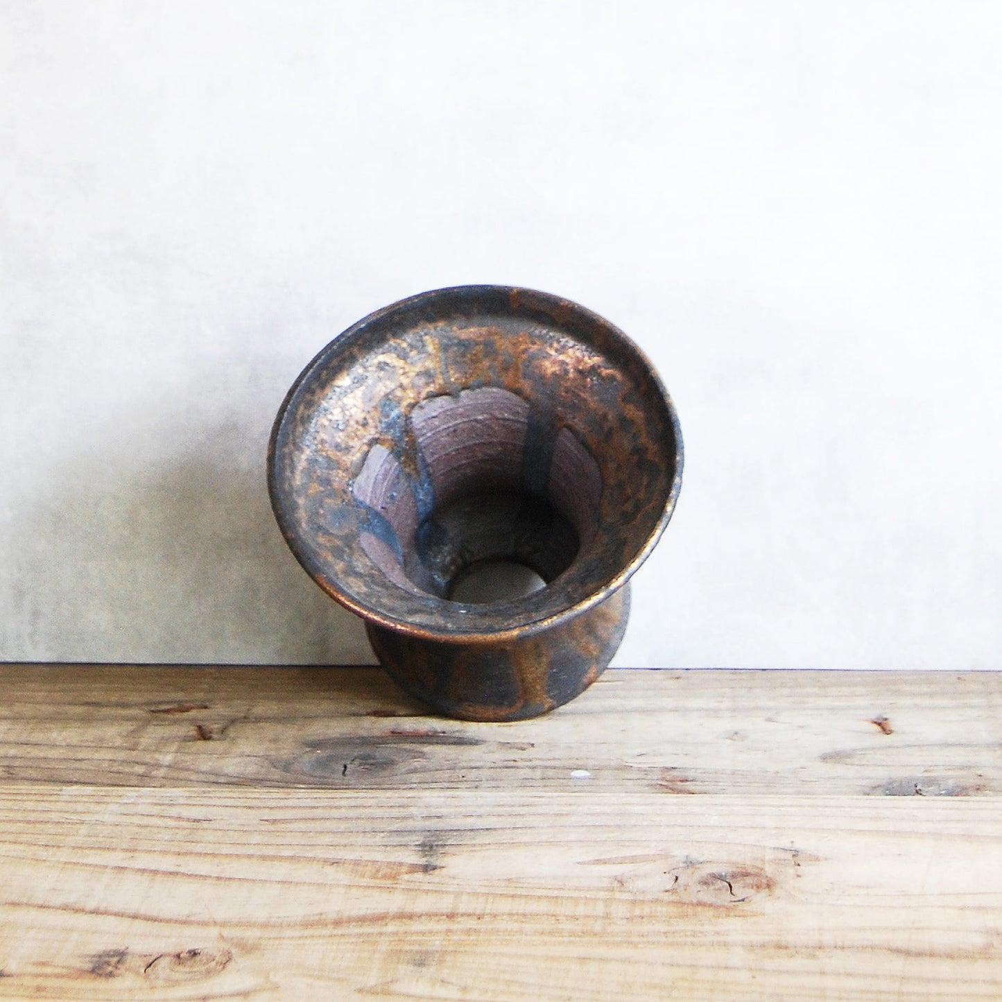 金彩植木鉢063　大信陶器