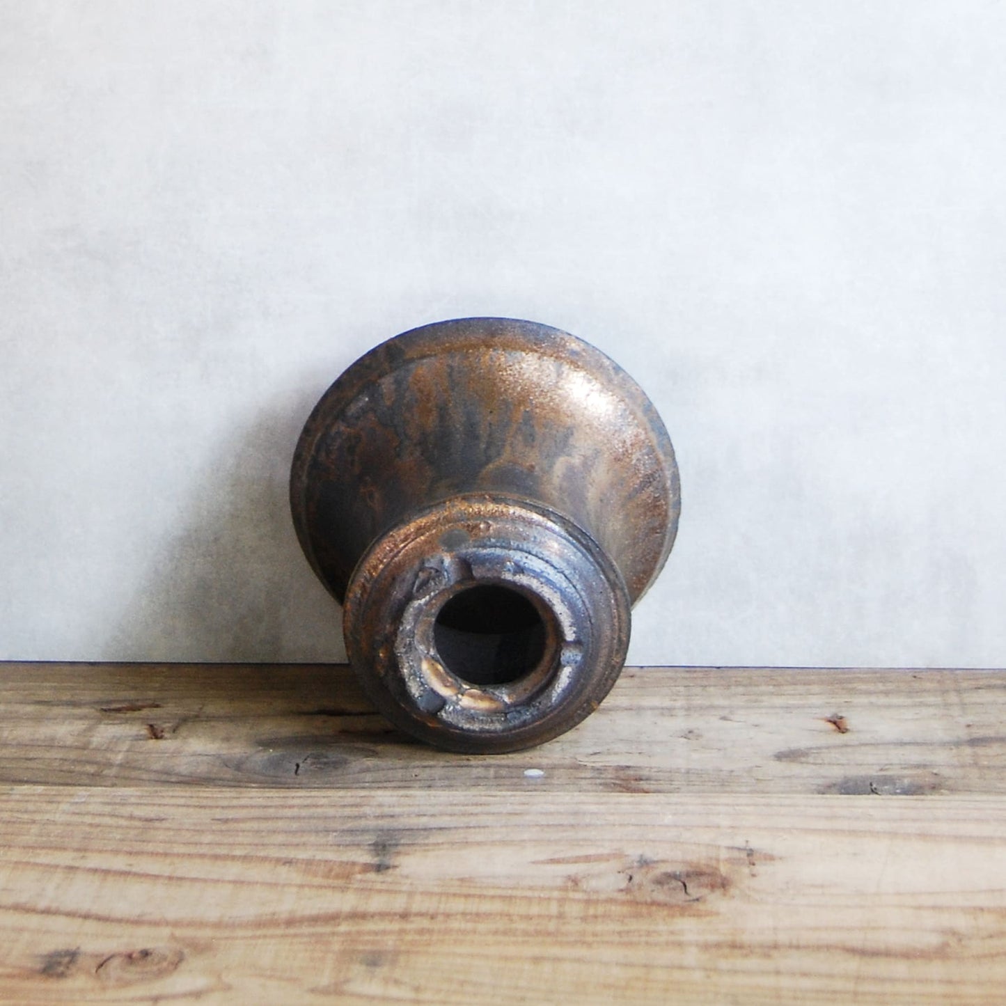 金彩植木鉢063　大信陶器