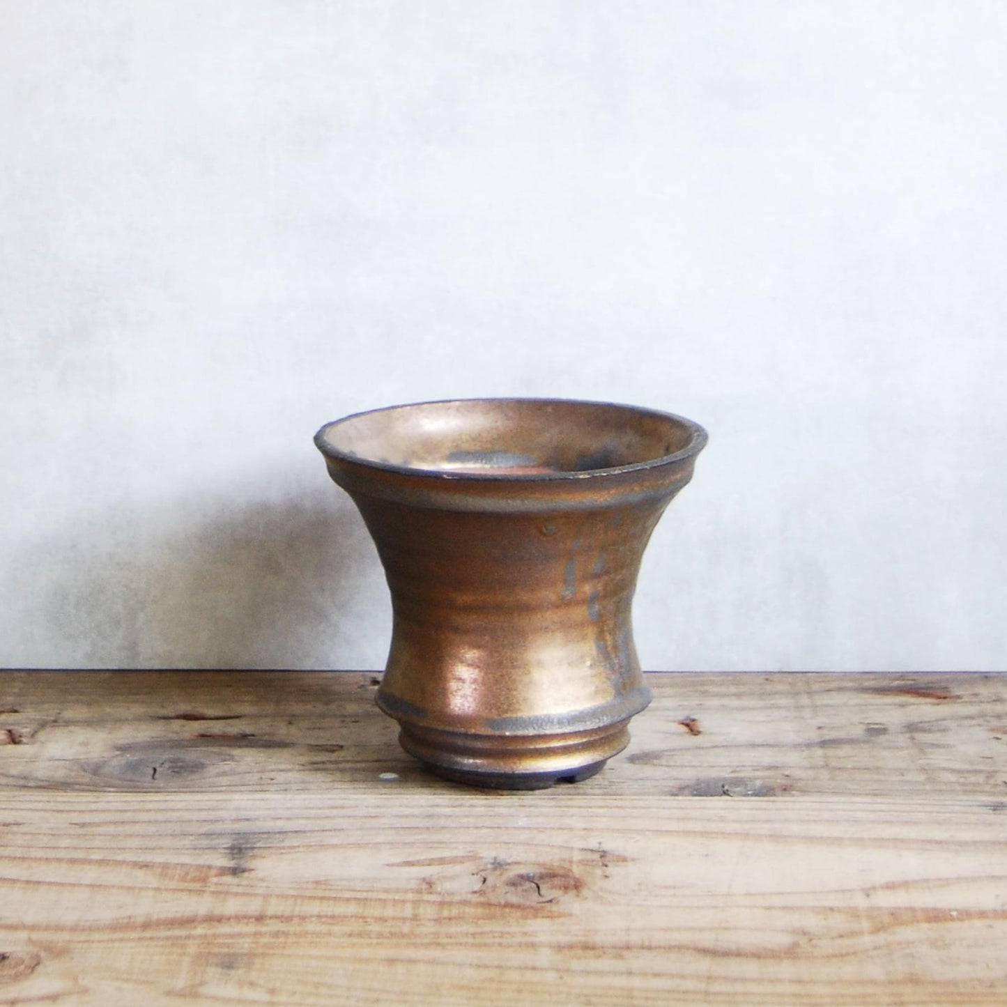 金彩植木鉢064　大信陶器