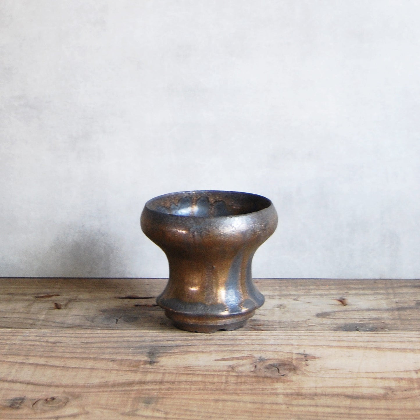 金彩植木鉢066　大信陶器