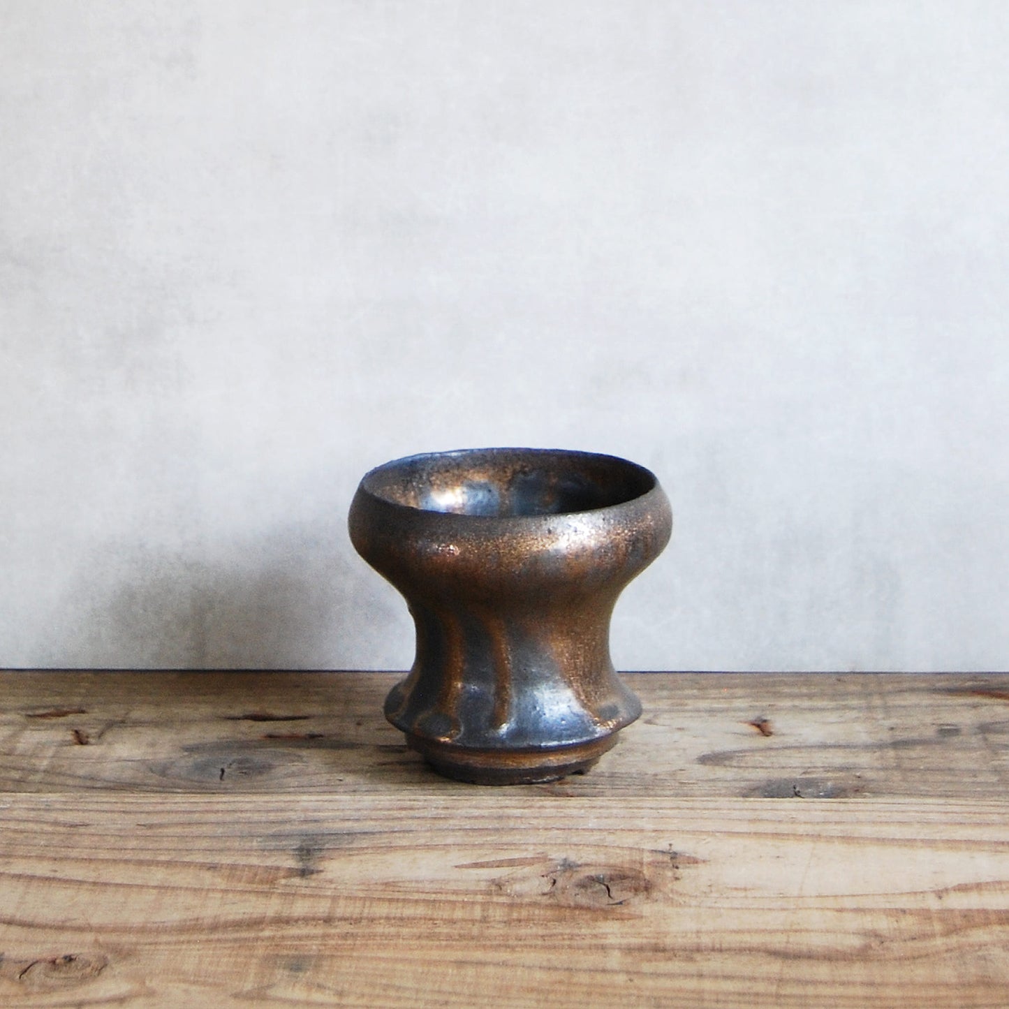 金彩植木鉢066　大信陶器