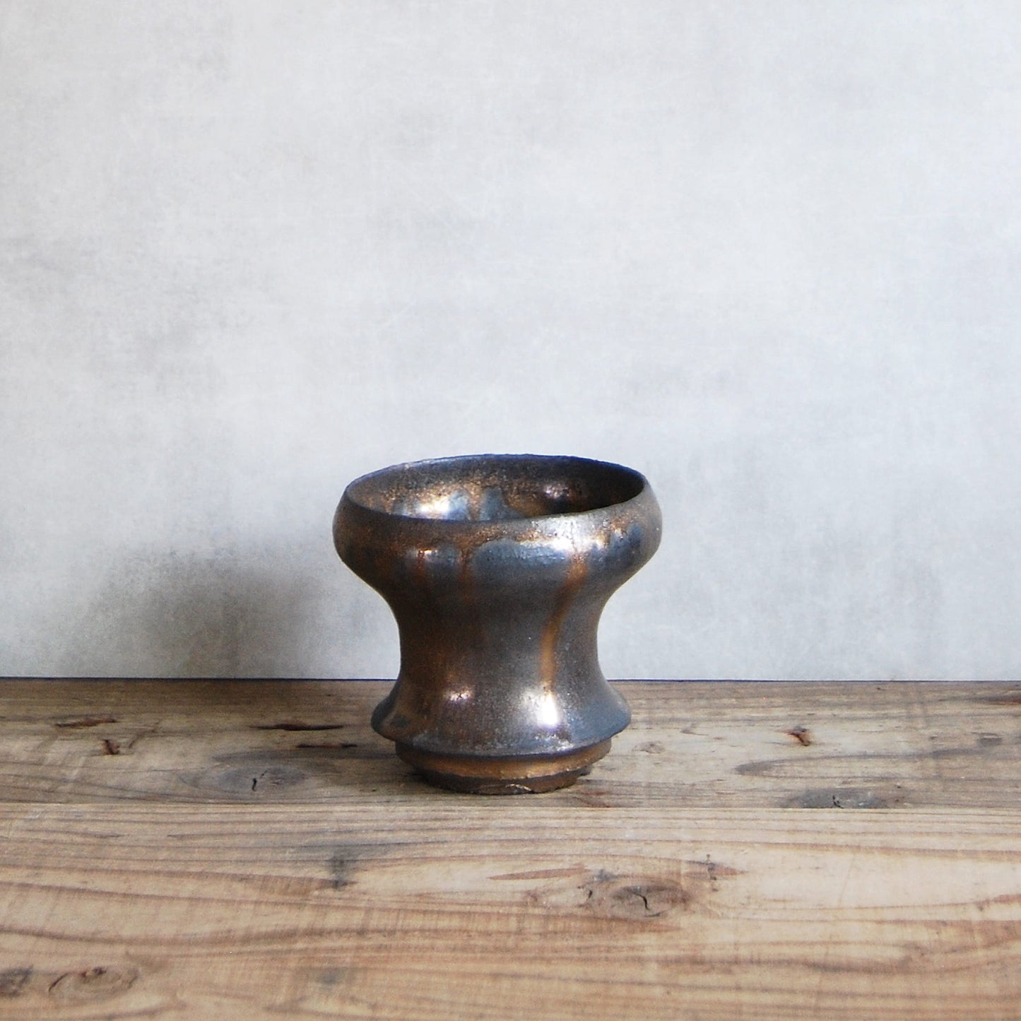 金彩植木鉢066　大信陶器