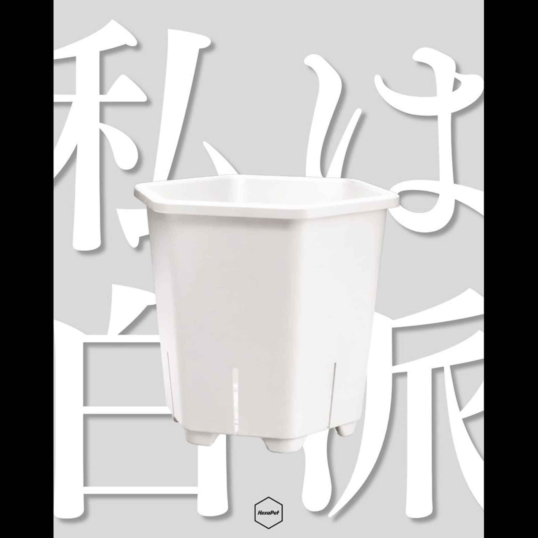 HexaPot（ヘキサポット）4号 六角形プラ鉢 – linkplants -リンクプランツ-