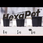 HexaPot（ヘキサポット）６号　六角形プラ鉢