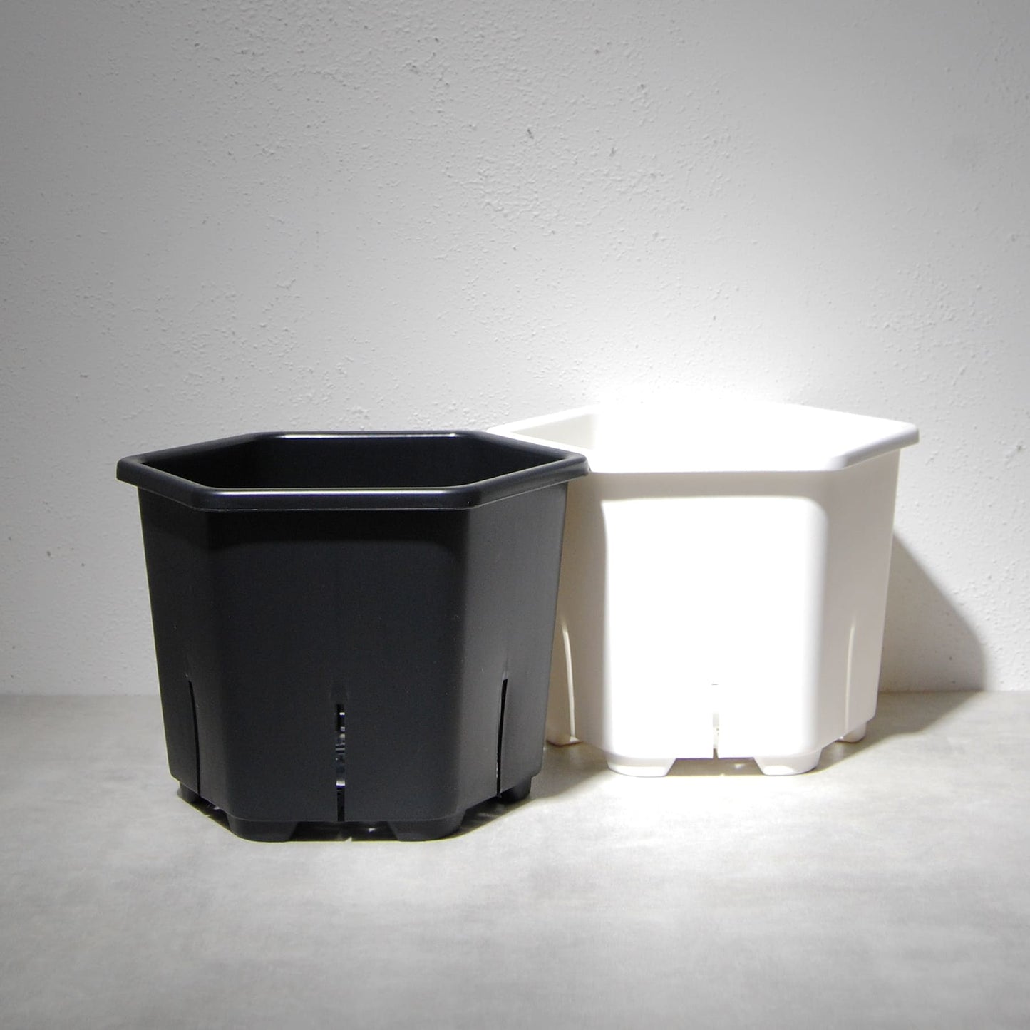 HexaPot（ヘキサポット）六角形プラ鉢　５号相当