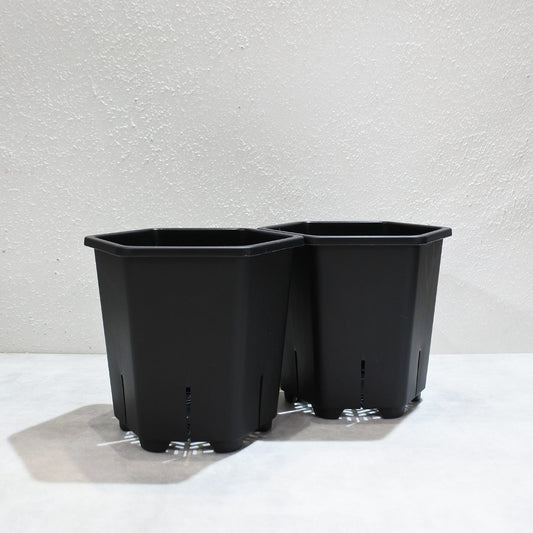 HexaPot（ヘキサポット）４号　六角形プラ鉢