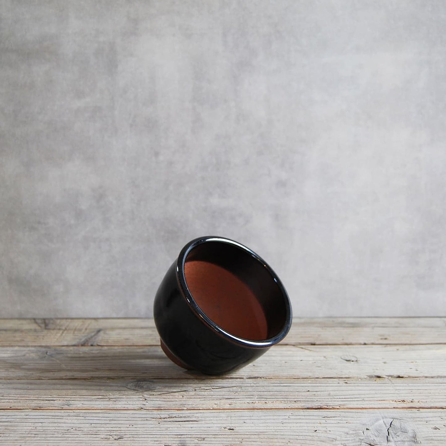 伝市鉢 コウロ型（サクラソウ型） 丹波黒 3.5号