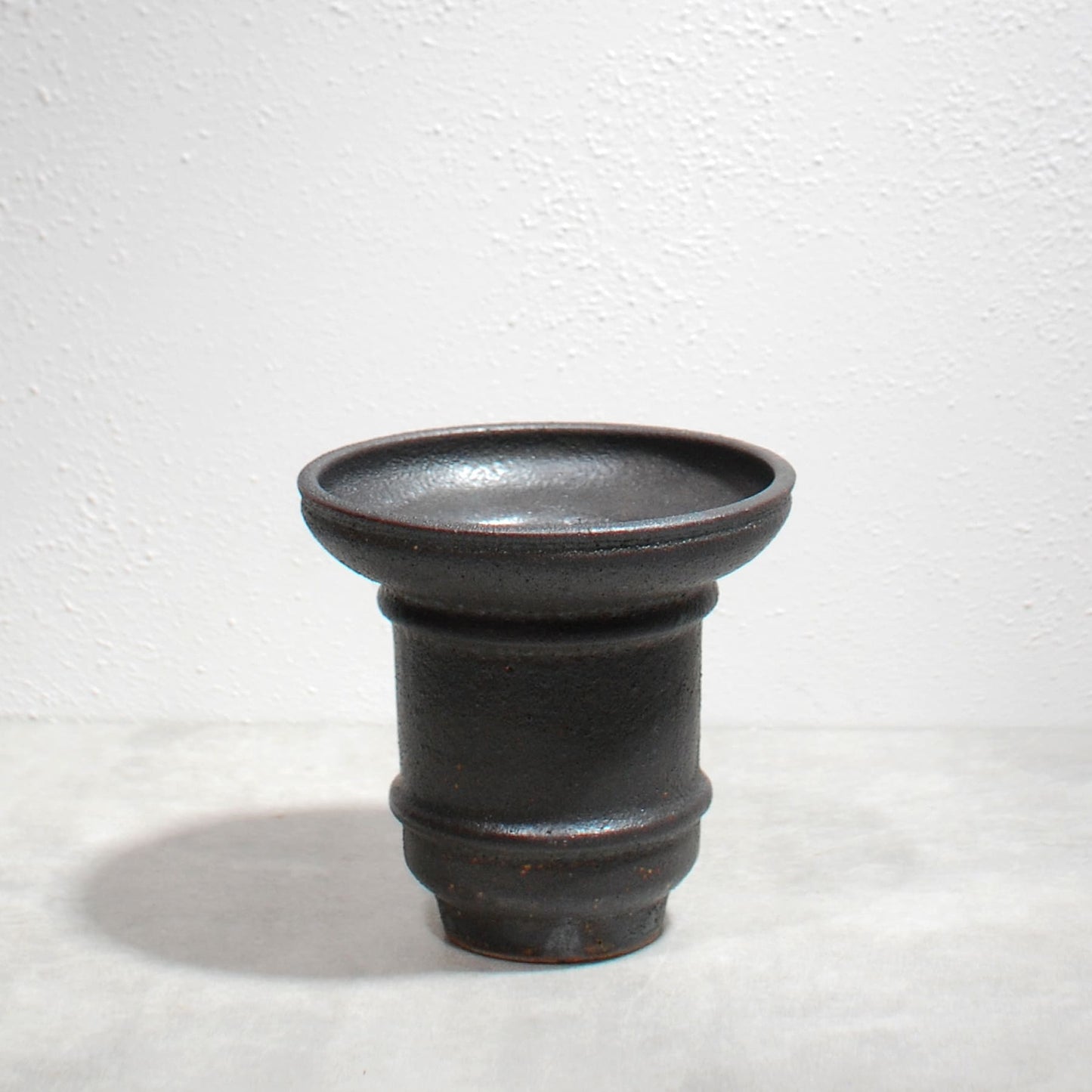 泥彩鉢「灯」 3号　山元一真（淡海陶芸研究所）
