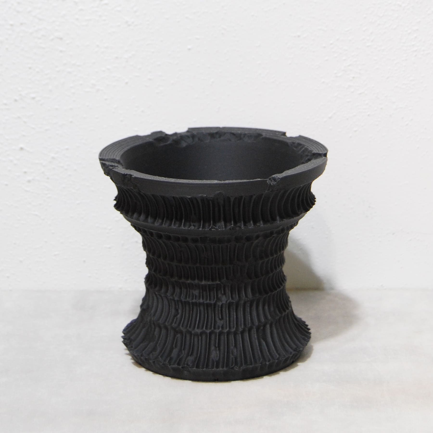 3Dプリンター　クビレ鉢2個セット TOWK7 huresom（ヒューレゾウム）3Dプリンター鉢 – linkplants -リンク